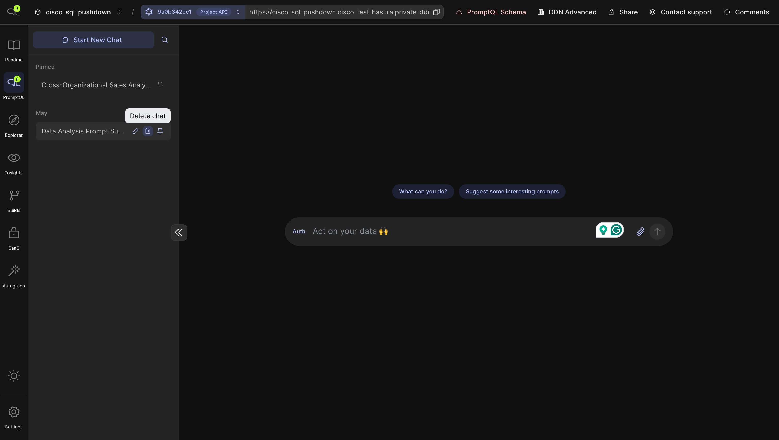 Delete Thread Menu Option
