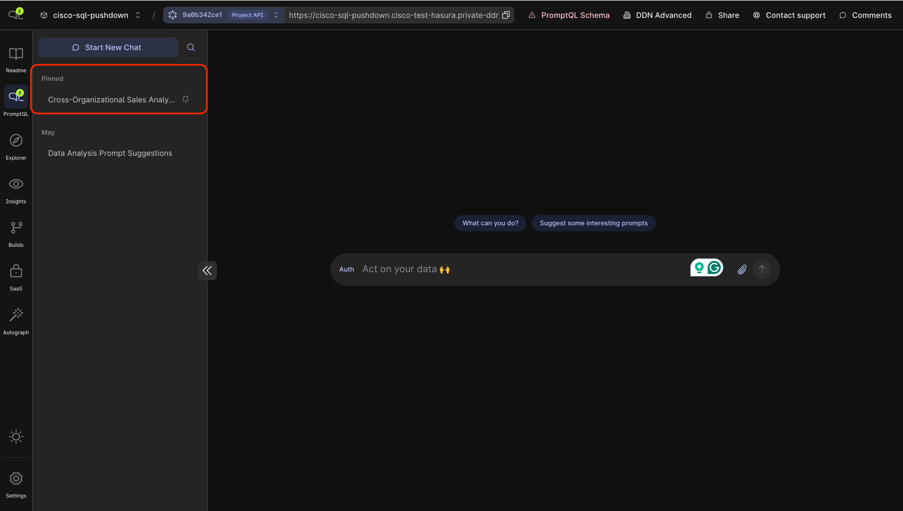 Pinned Thread in Sidebar