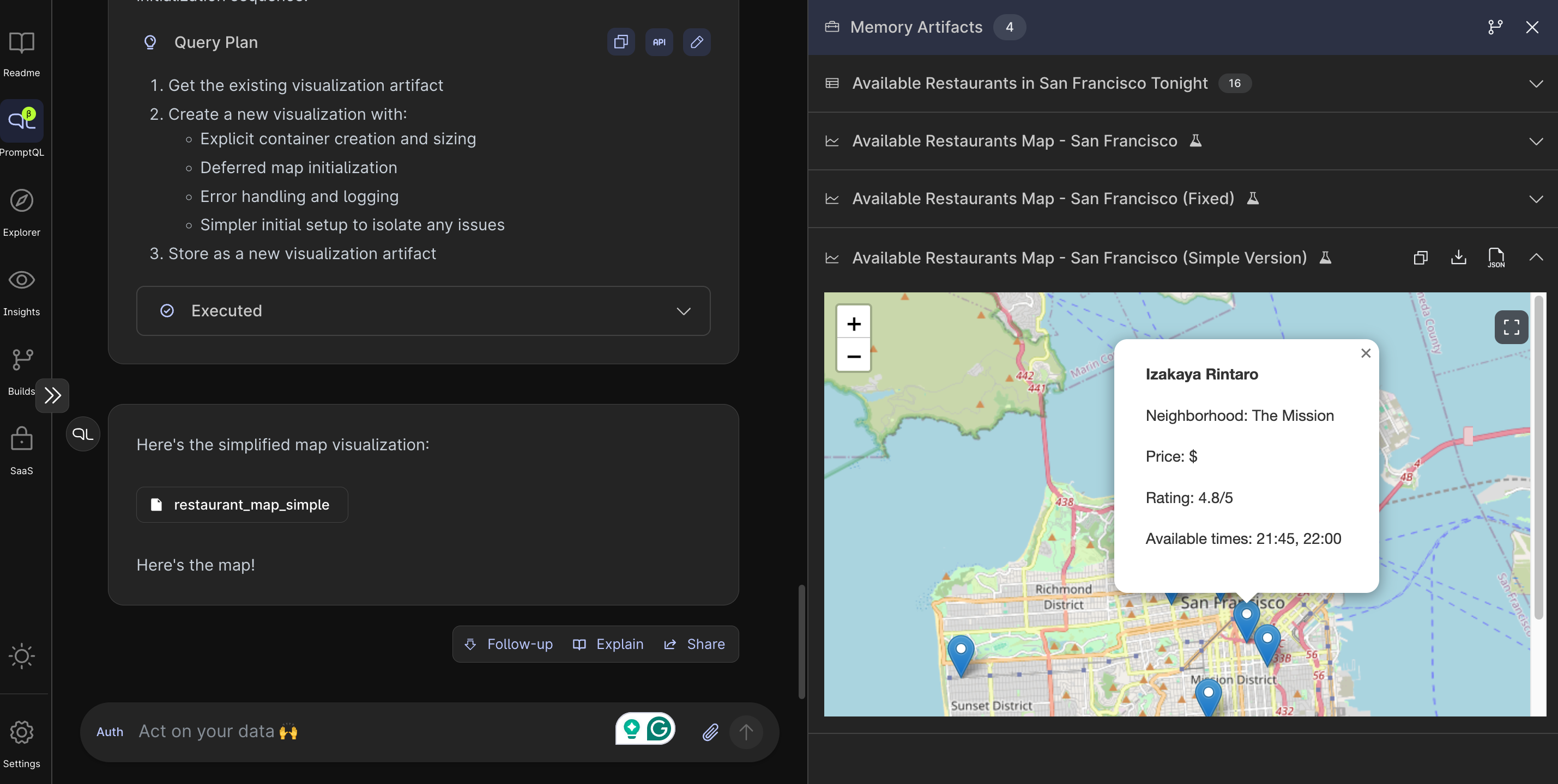 Visualization artifact in the Playground